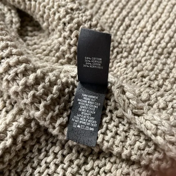 Aerie Beige Oversized Cardigan - Picture 10 of 10